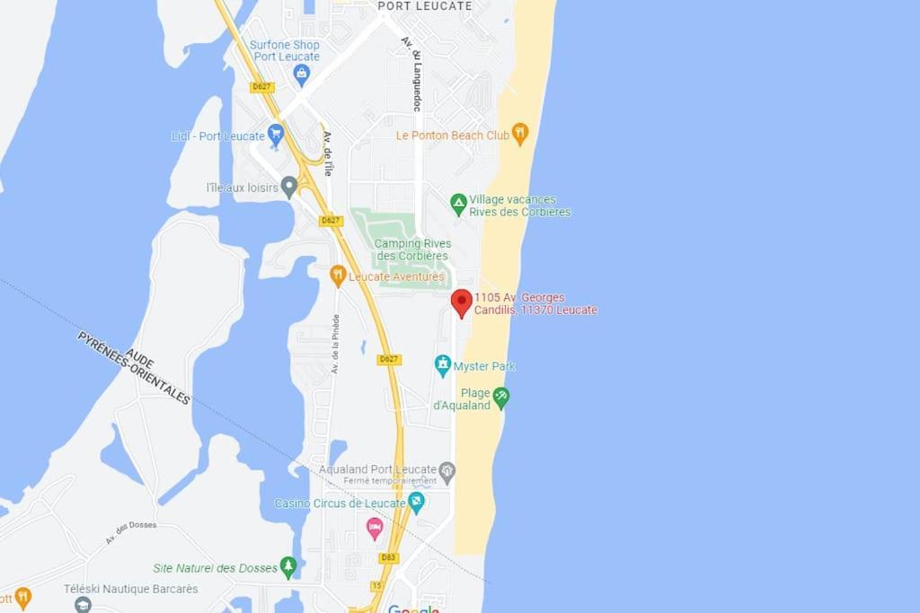 Port Leucate : Superbe Appartement Pleine Vue Mer Exteriör bild