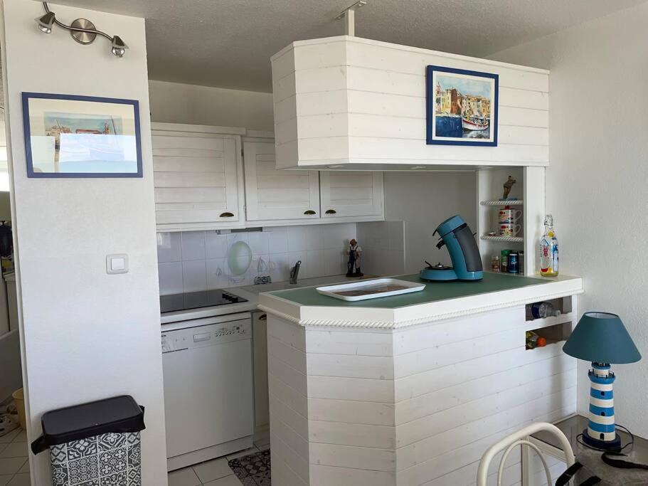 Port Leucate : Superbe Appartement Pleine Vue Mer Exteriör bild